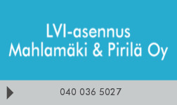 LVI-asennus Mahlamäki & Pirilä Oy